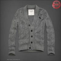 heren abercrombie and fitch truien cardigan knop twisting grijs Outlet Utrecht 9my2v958